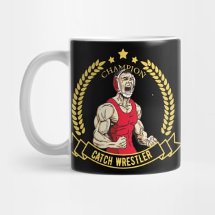 Catch Wrestler Champion Mug